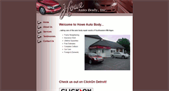 Desktop Screenshot of howeautobody.com